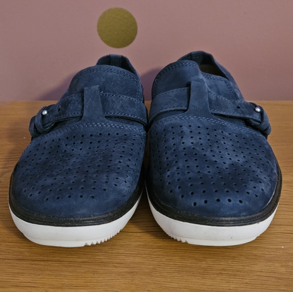 Merrell Women's Perforated Slip-on Mules Navy Blue - Picture 7 of 11